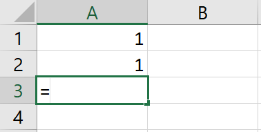 Excel addition étape 3